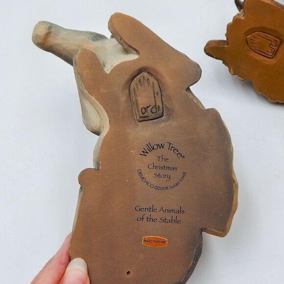 Willow Tree Christmas Story Gentle Animals of the Stable by Susan Lordi 2008 - Picture 8 of 13